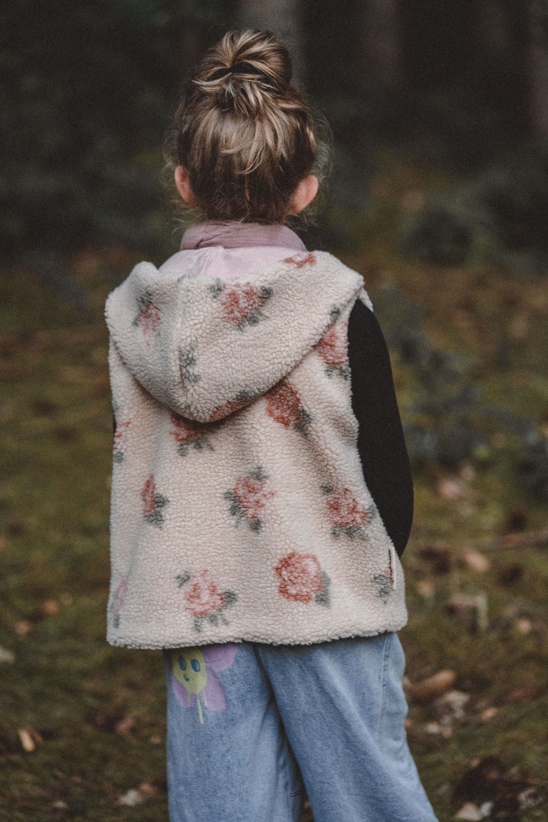 Teddyweste Kinder Rose