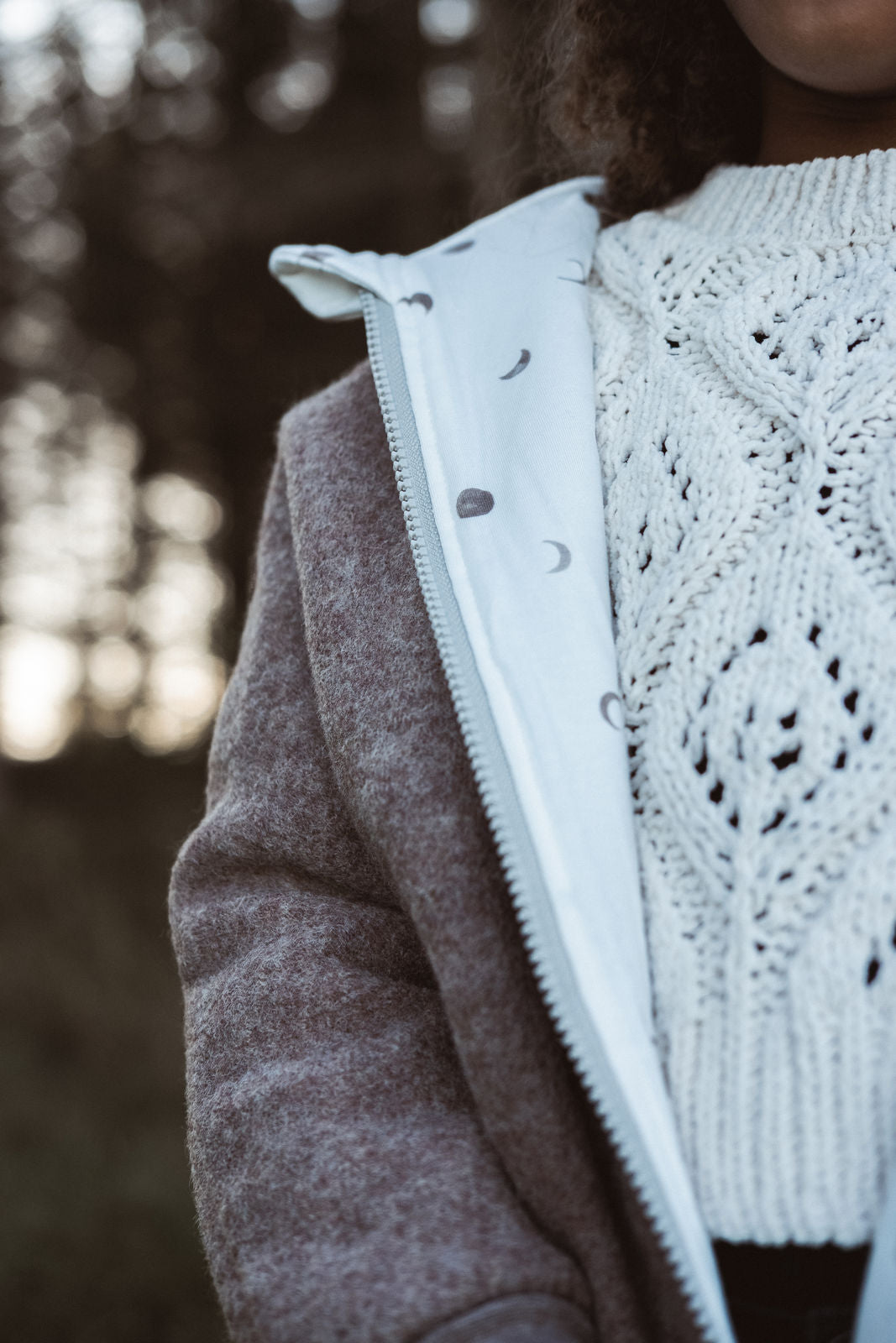 Oversizejacke "Bis zum Mond"