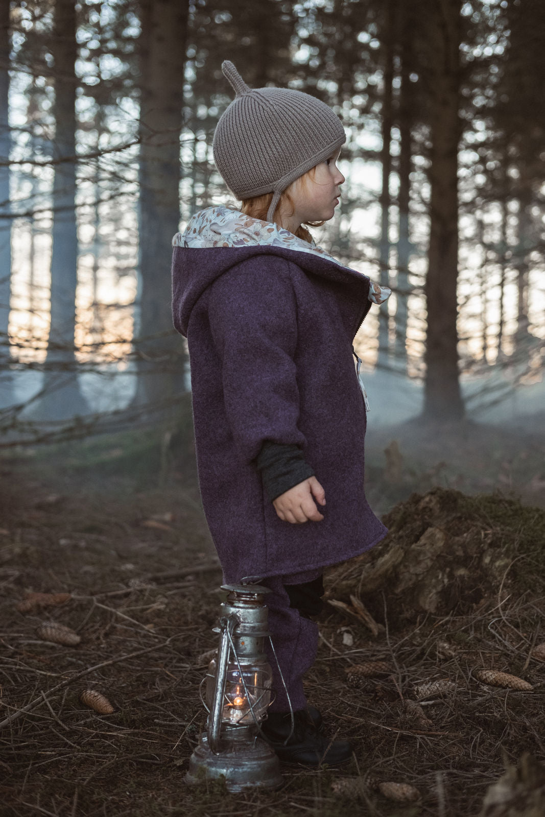 LittleWoolie Jacke "Einhorn im Zauberwald"