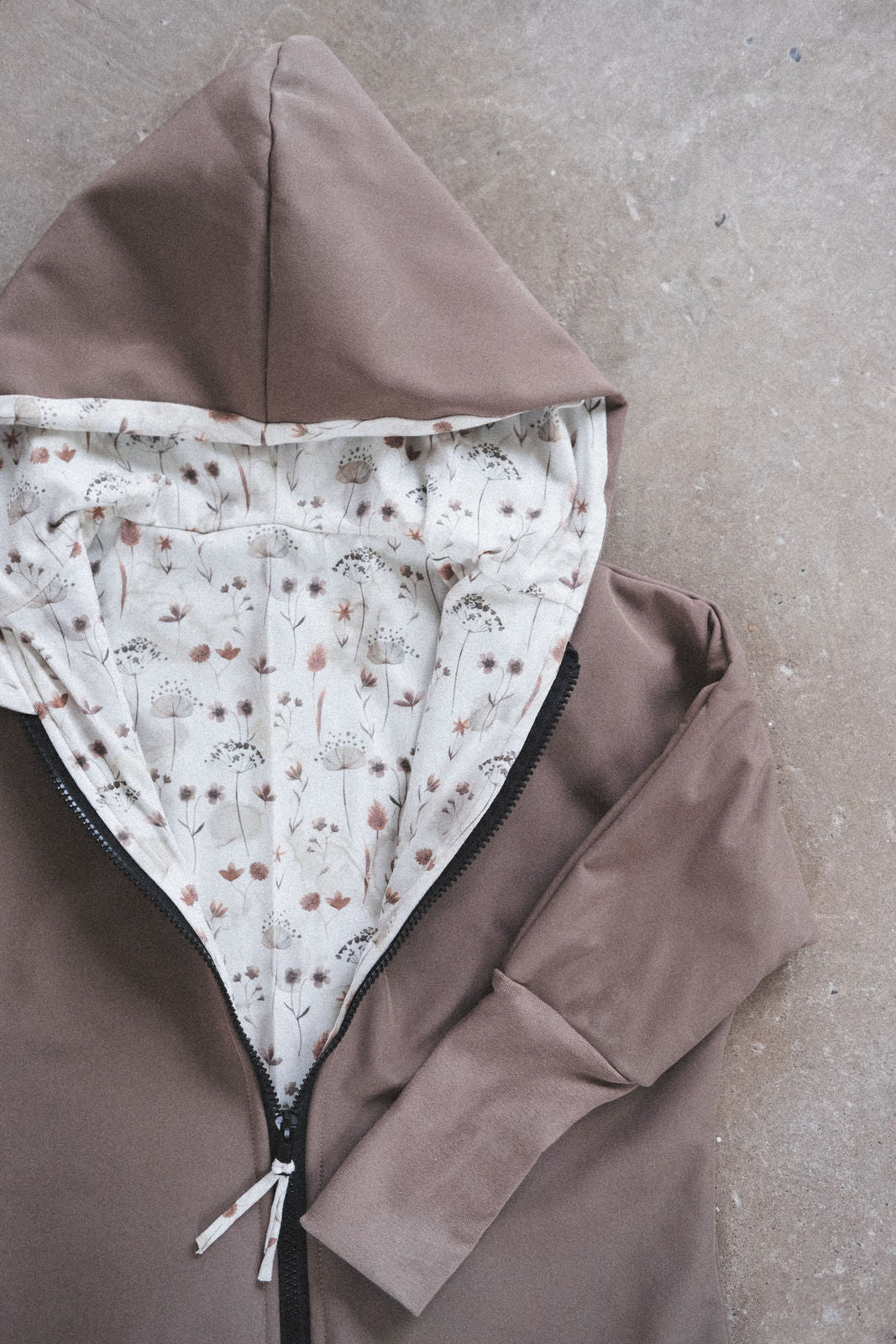 Softshelljacke Taupe / Kornblume