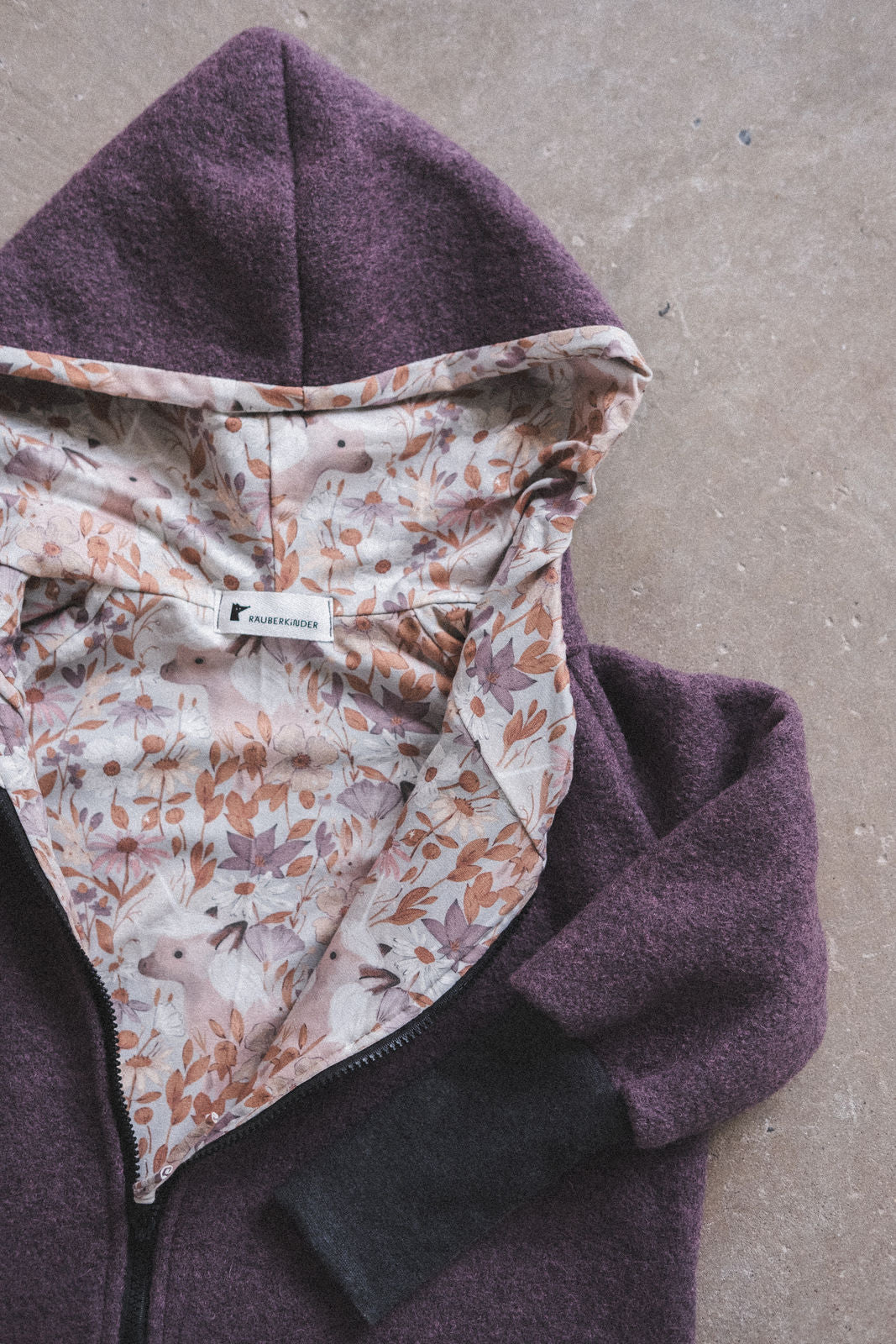 LittleWoolie Jacke "Einhorn im Zauberwald"