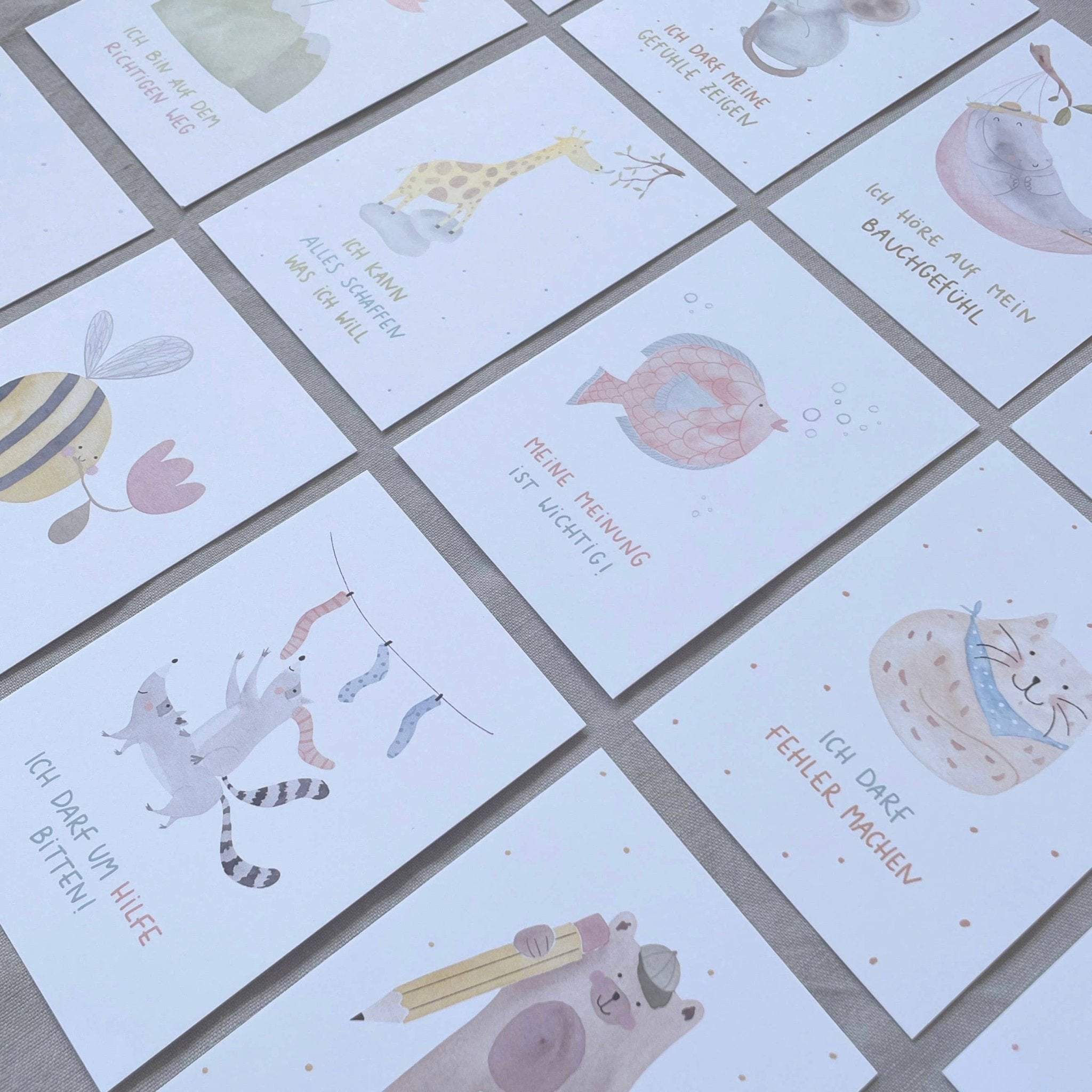 Affirmationskarten für Räuberkinder - Räuberkinder