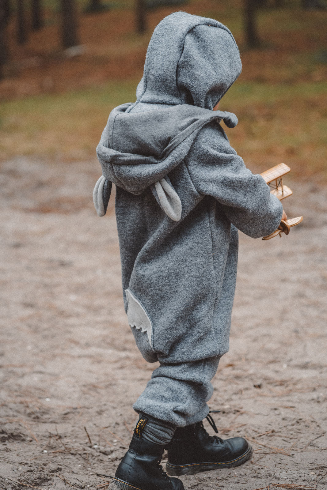 Baklava Mütze aus Wollwalk - Räuberkinder