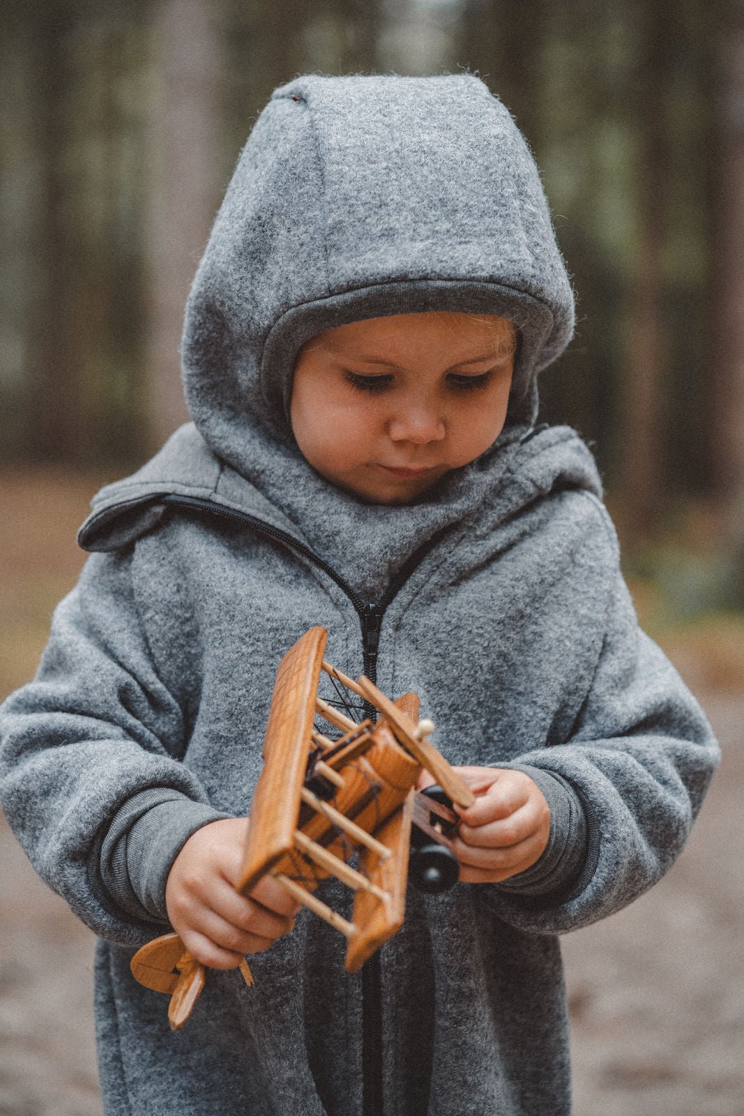 Baklava Mütze aus Wollwalk - Räuberkinder