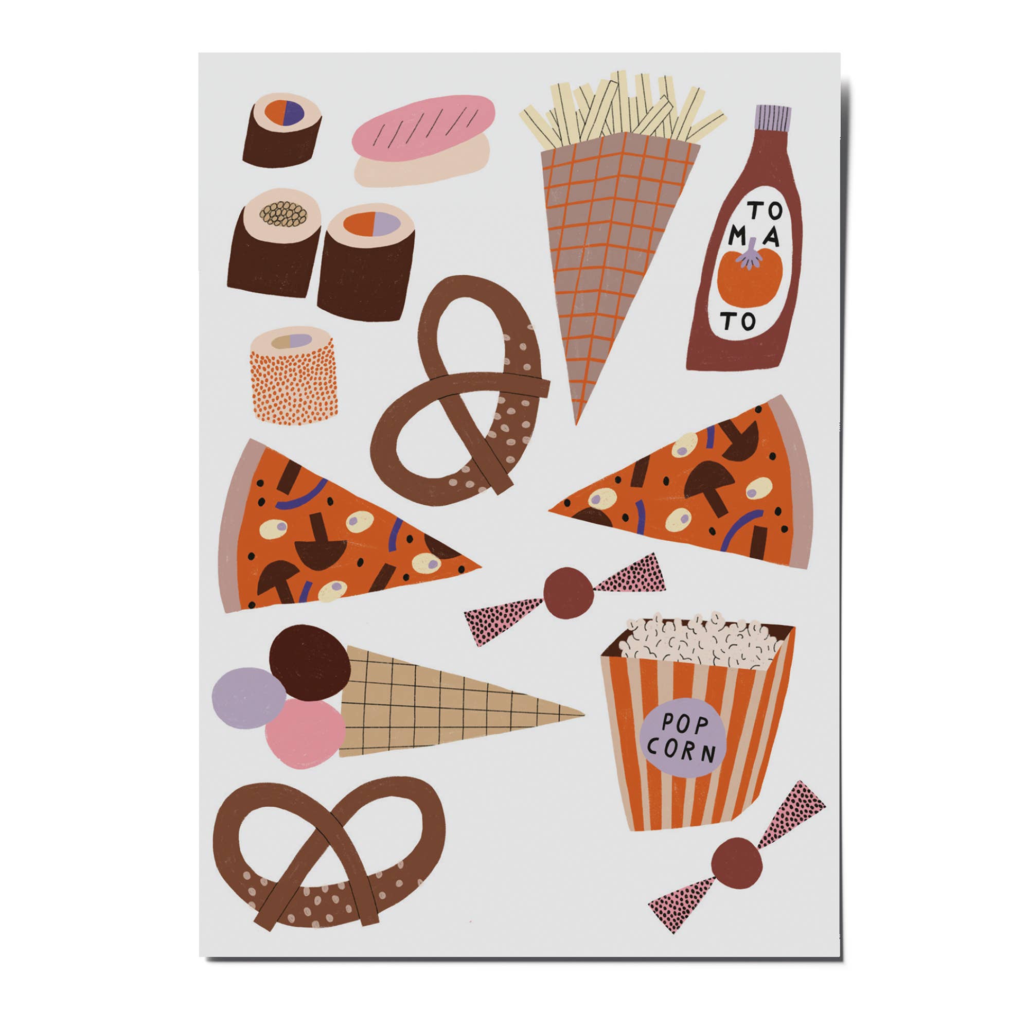 Bio Tattoo Fastfood - Räuberkinder