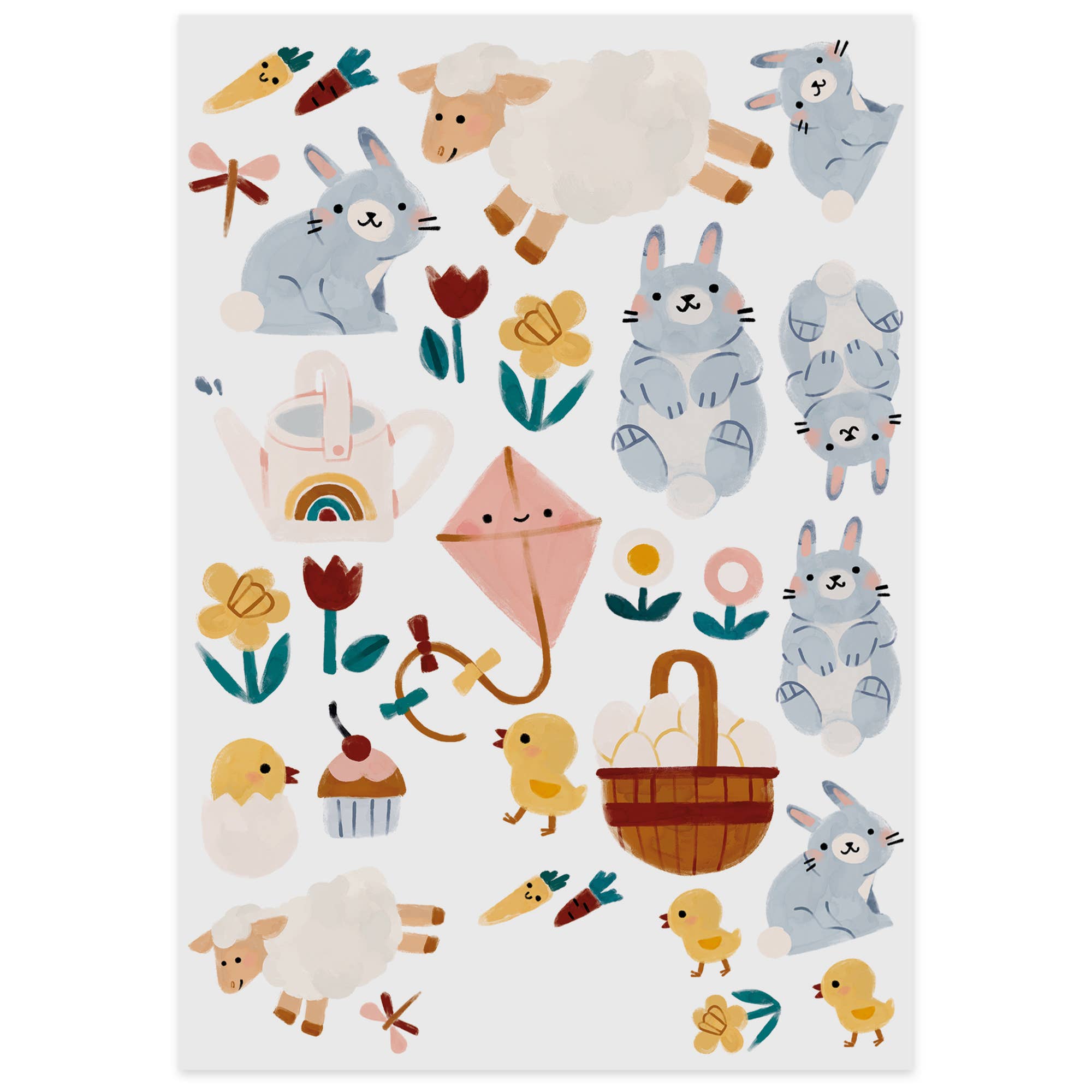 Bio Tattoos Frühlingstiere - Räuberkinder