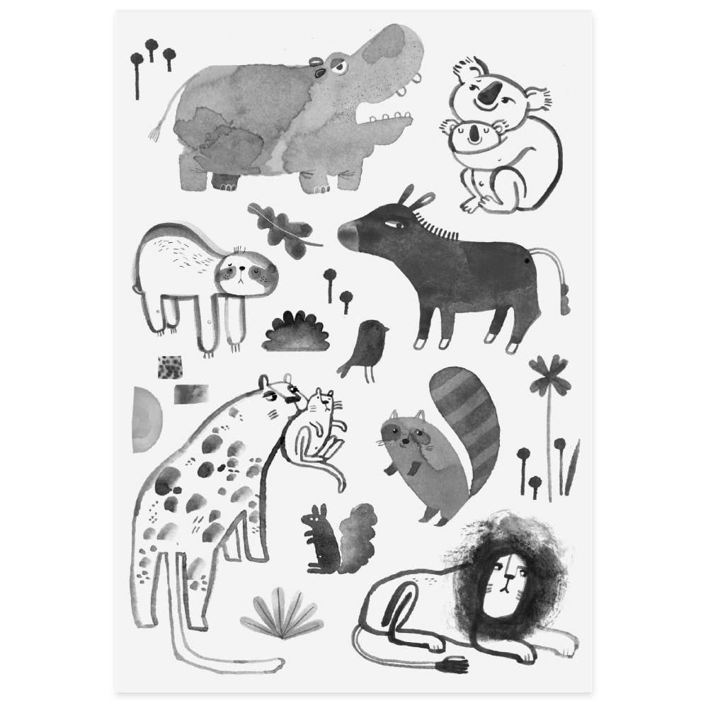 Bio Tattoos Hippo - Räuberkinder