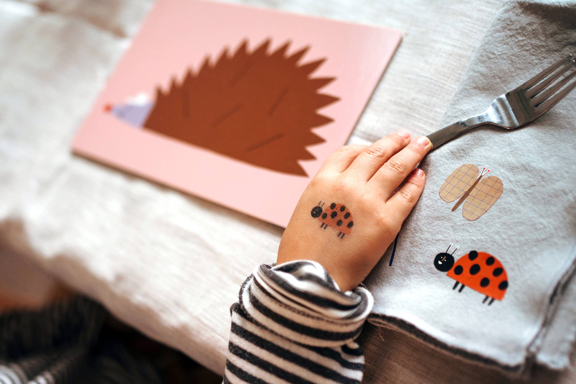Bio Tattoos Marienkäfer - Räuberkinder