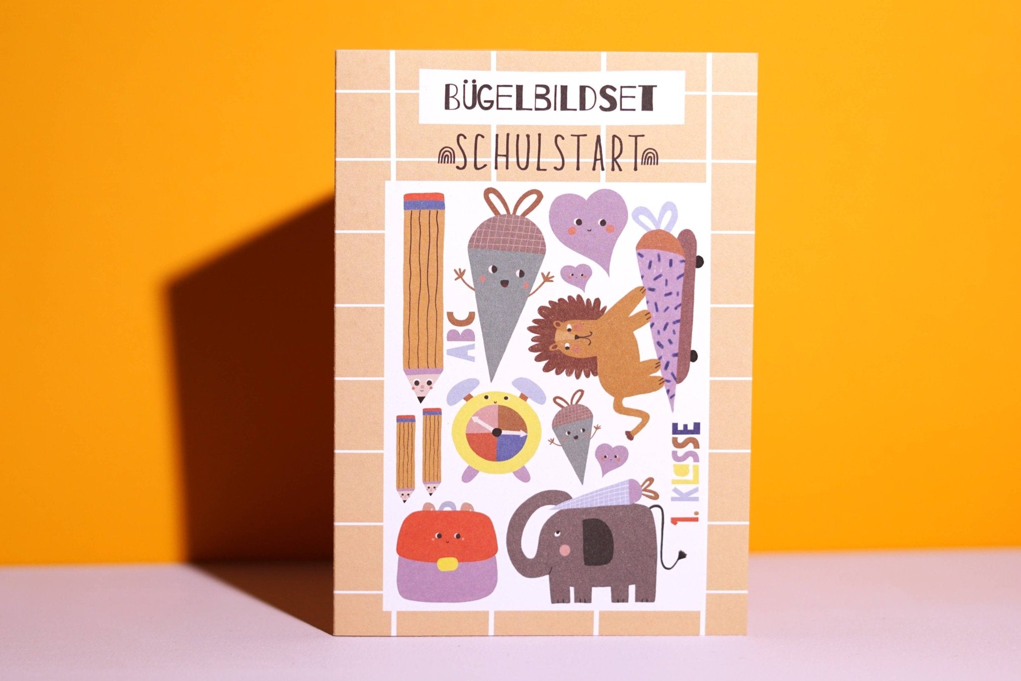 Bügelbild Set "Schulstart" - Räuberkinder