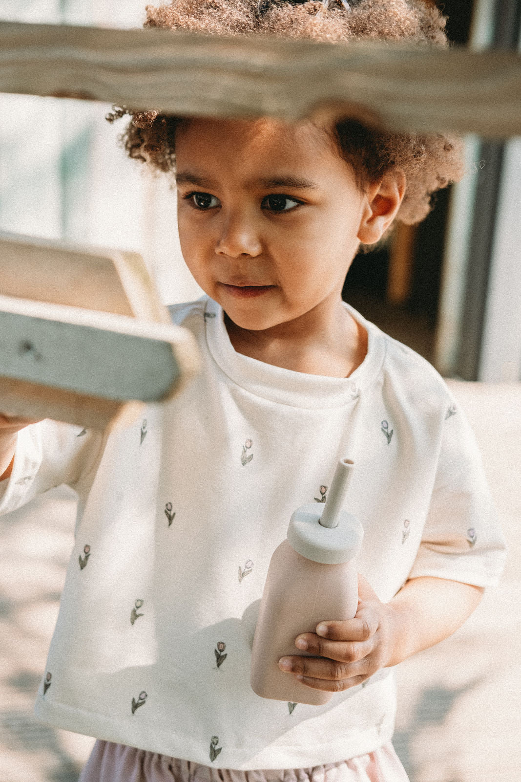 Crop T-Shirt Tulpen - Räuberkinder