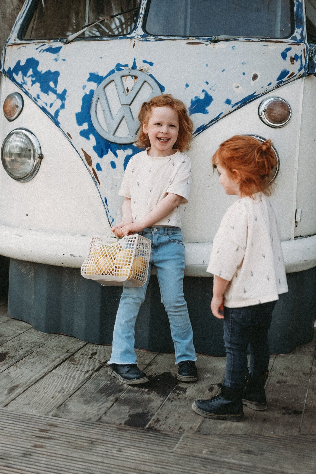 Crop T-Shirt Tulpen - Räuberkinder