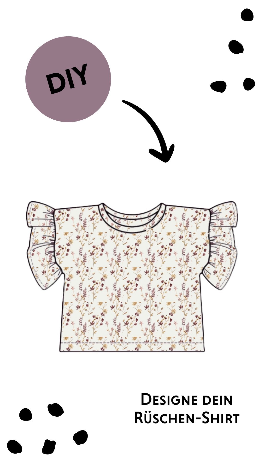 DIY! Rüschen Shirt Konfigurator - Räuberkinder