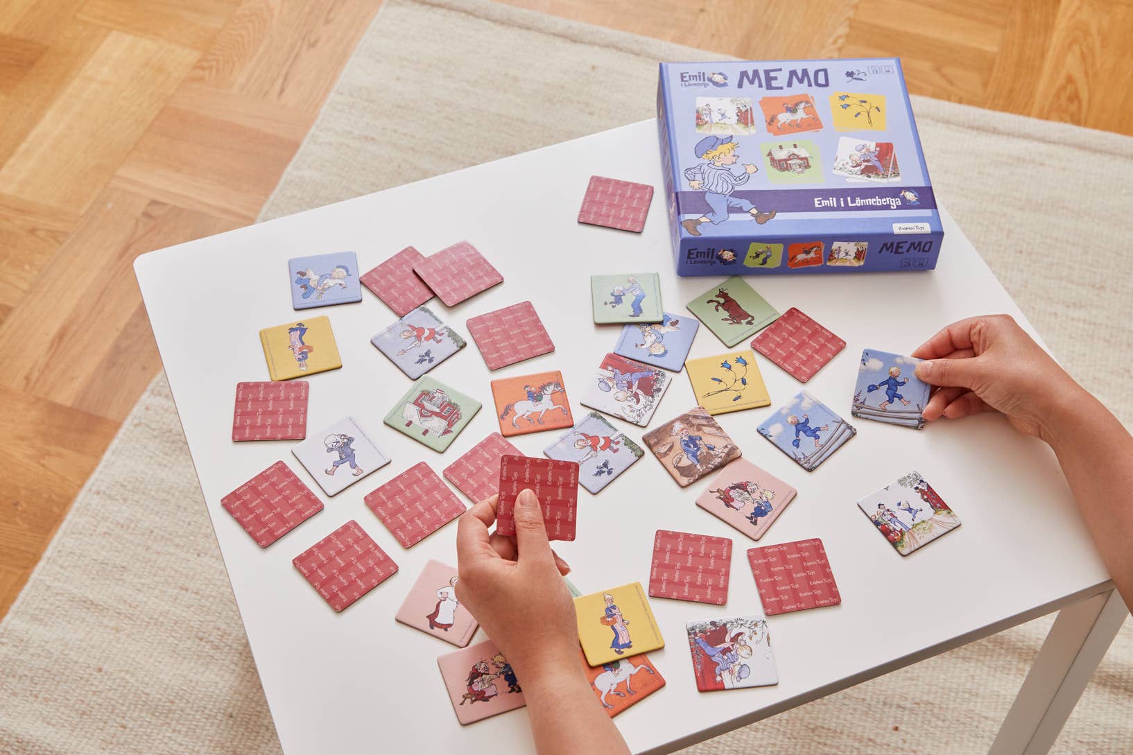 Emil - Quadratisches Memo für Kinder - Räuberkinder 5