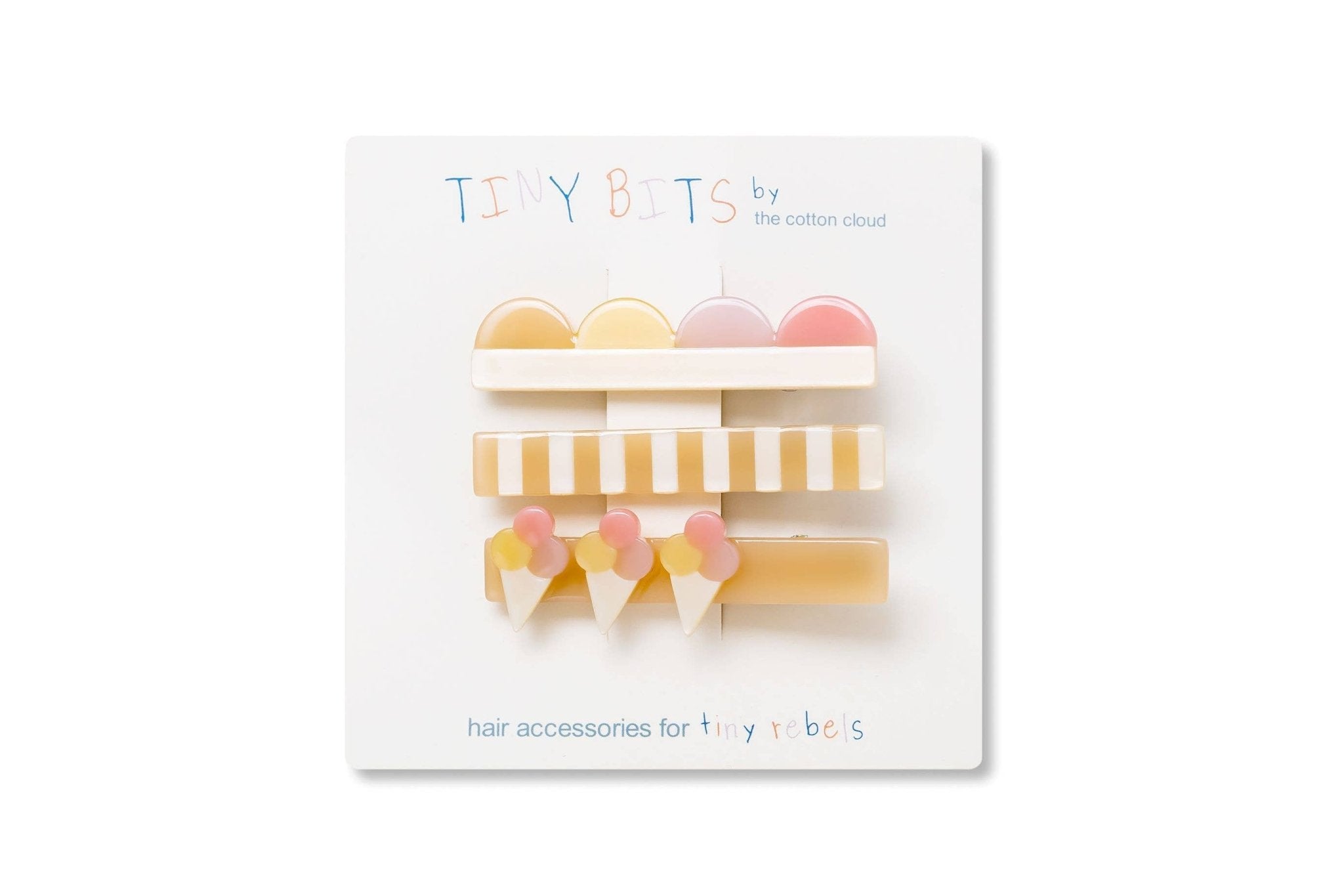 Haarnadeln 3er - Set Ice Cream - Räuberkinder