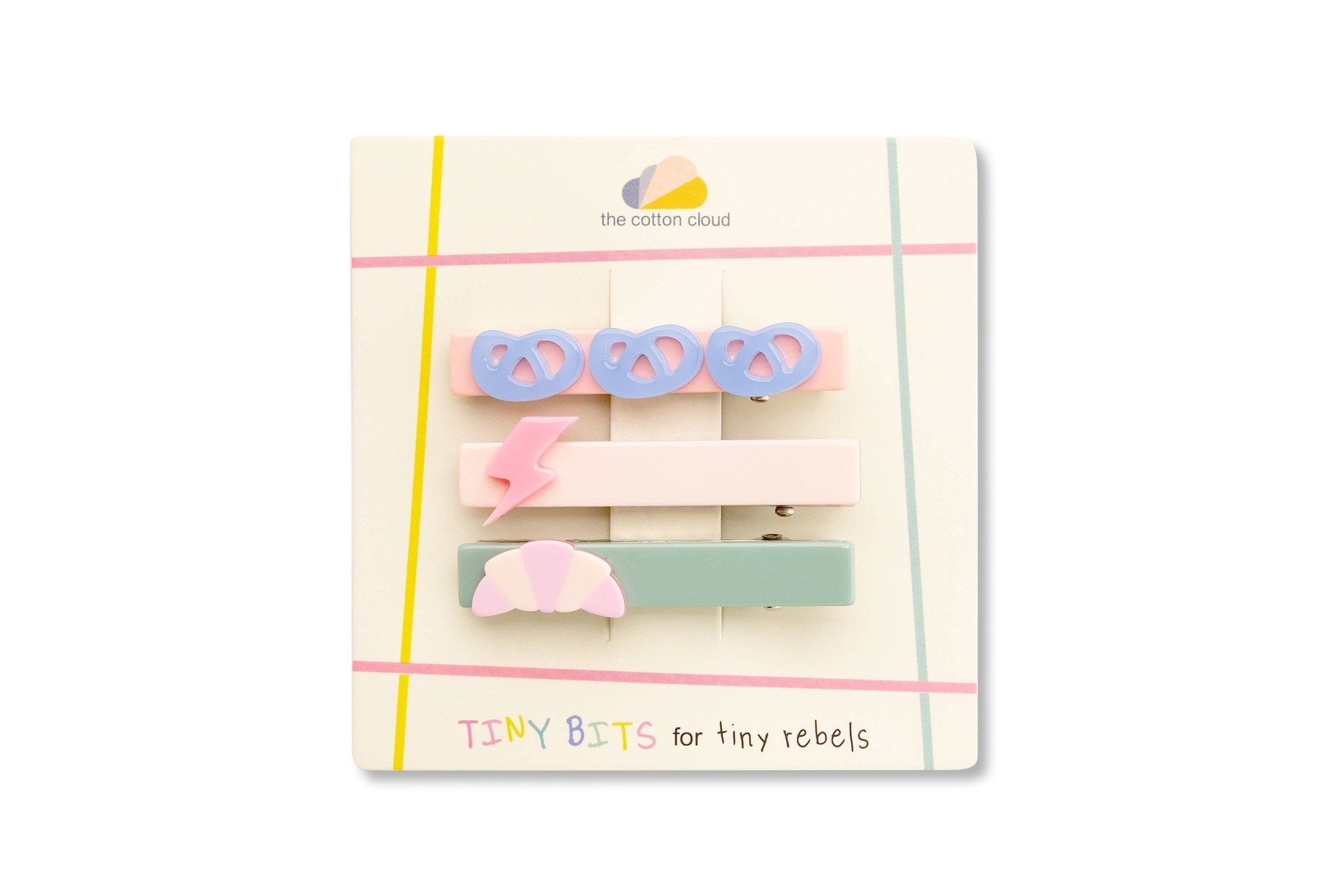 Haarspange Croissant im 3er - Set - Räuberkinder