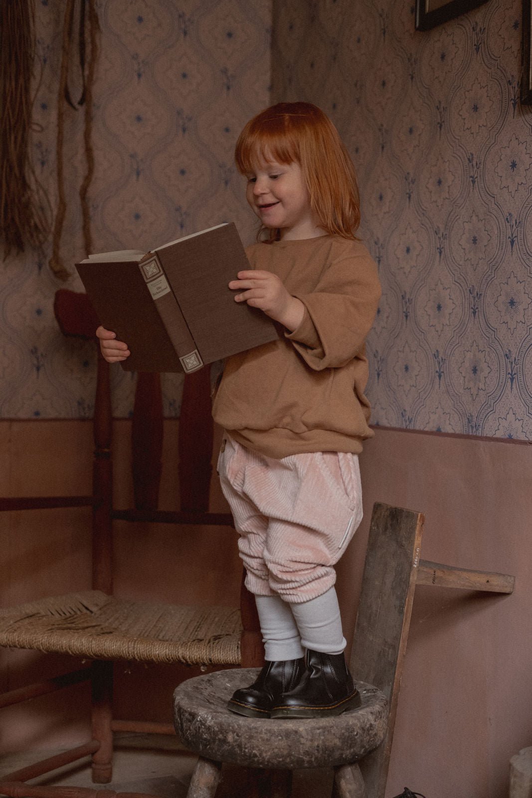 Knickerbocker aus Cord "Zuckerwatte" - Räuberkinder