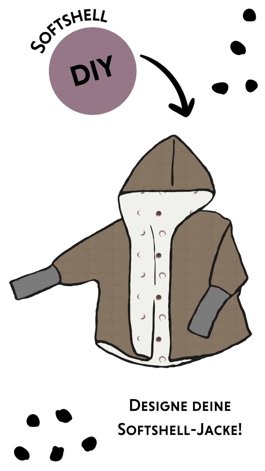 KonfiguratorDIY Softshelljacke - Konfigurator - Räuberkinder 1