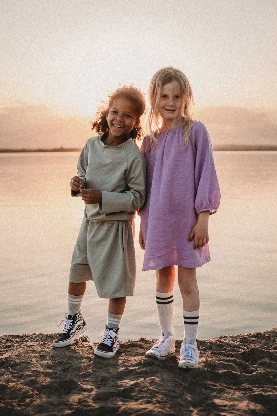Lässige Bermuda Short Eukalyptus - Räuberkinder