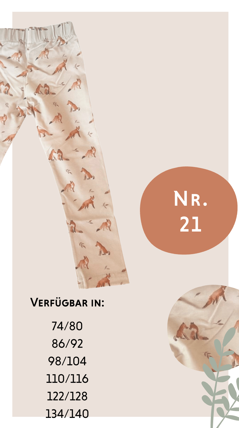 Leggings Fuchsverliebt (Nr.21) - Räuberkinder