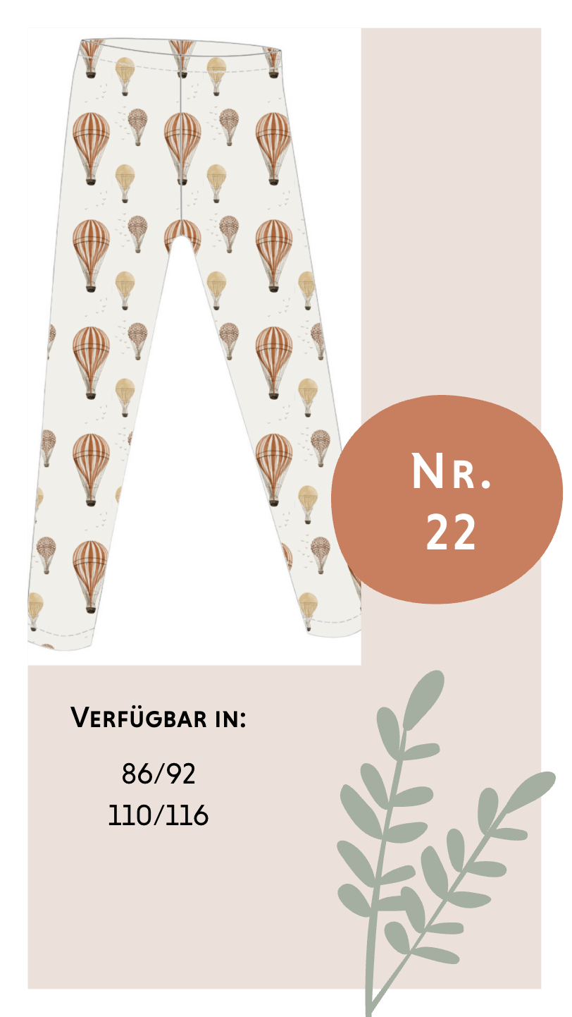 Leggings Heißluftballon (Nr.22) - Räuberkinder