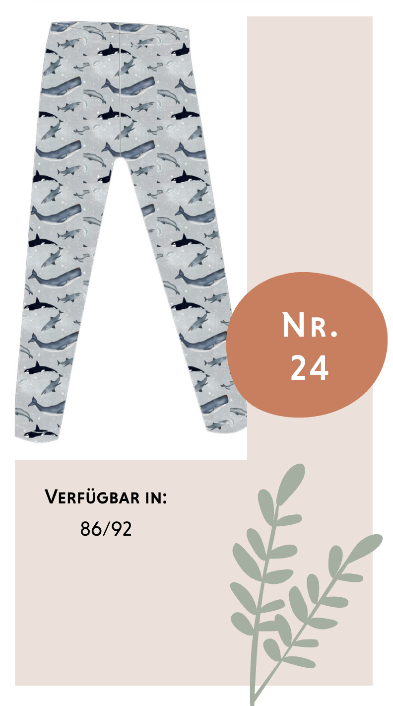 Leggings Meereszauber (Nr. 24) - Räuberkinder