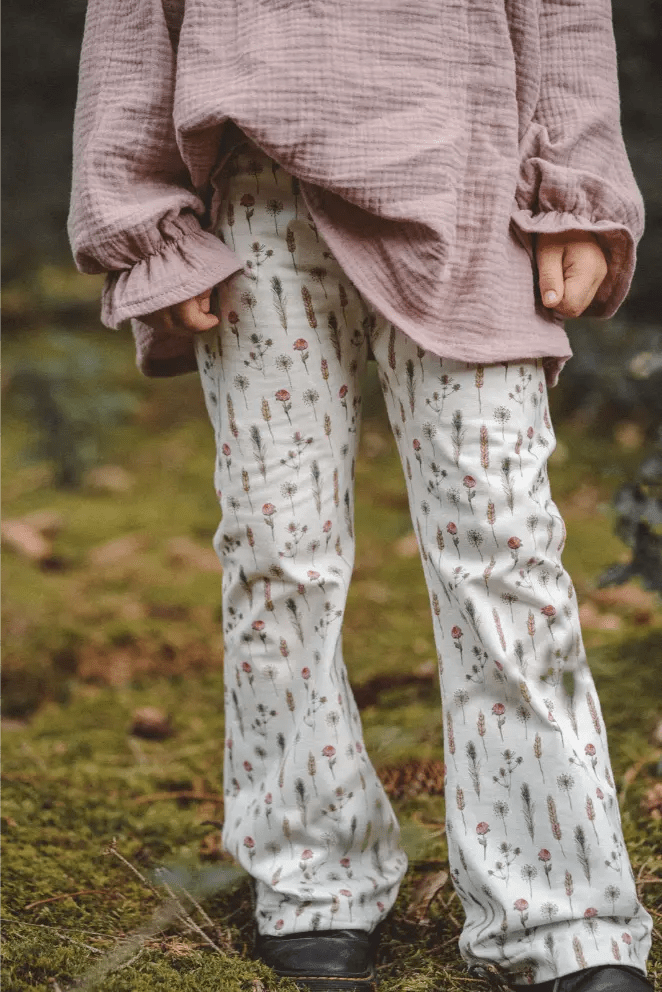 Leggings mit Schlag - Gräser & Blumen - Räuberkinder 1