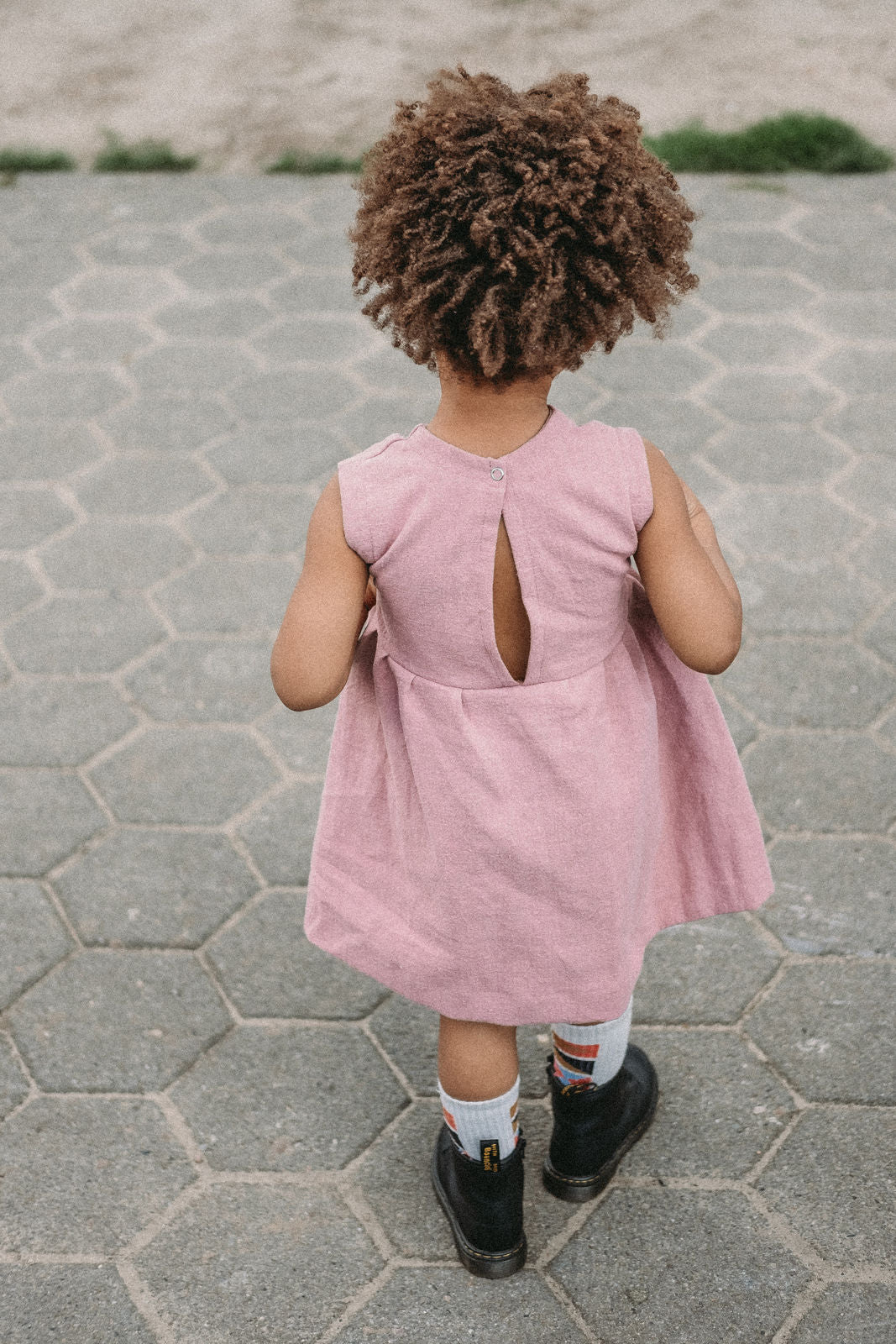 Leinenkleid Tilla Rose - Räuberkinder