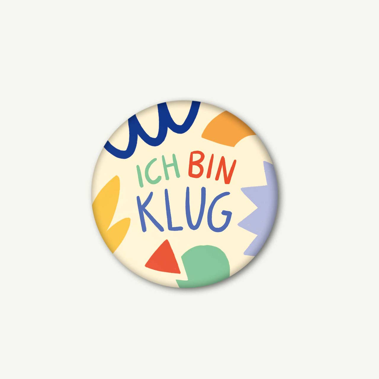 Magnet Affirmation Ich bin klug 37 mm - Räuberkinder 1