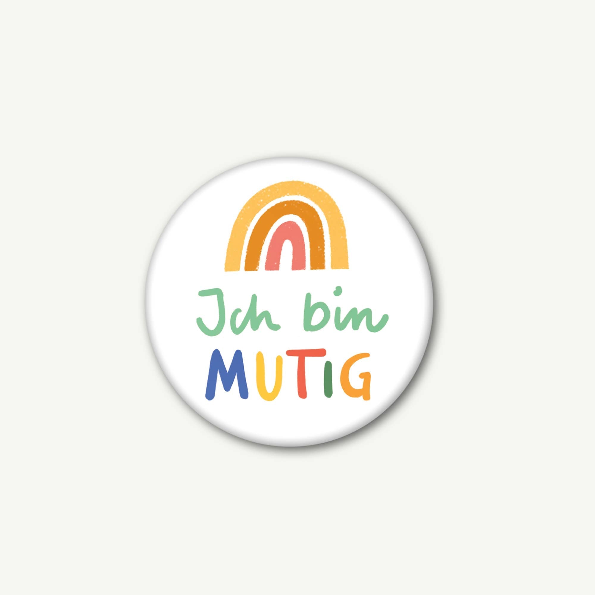 Magnet Affirmation Ich bin mutig 37 mm - Räuberkinder 1