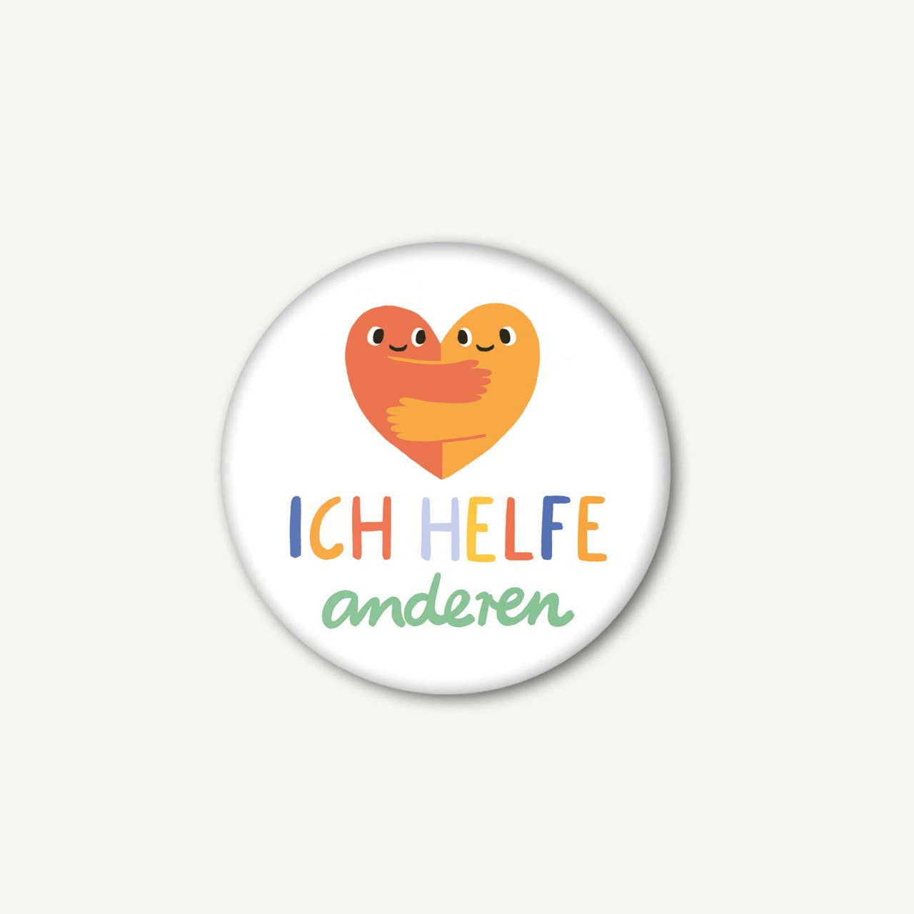 Magnet Affirmation Ich helfe anderen 37 mm - Räuberkinder 1