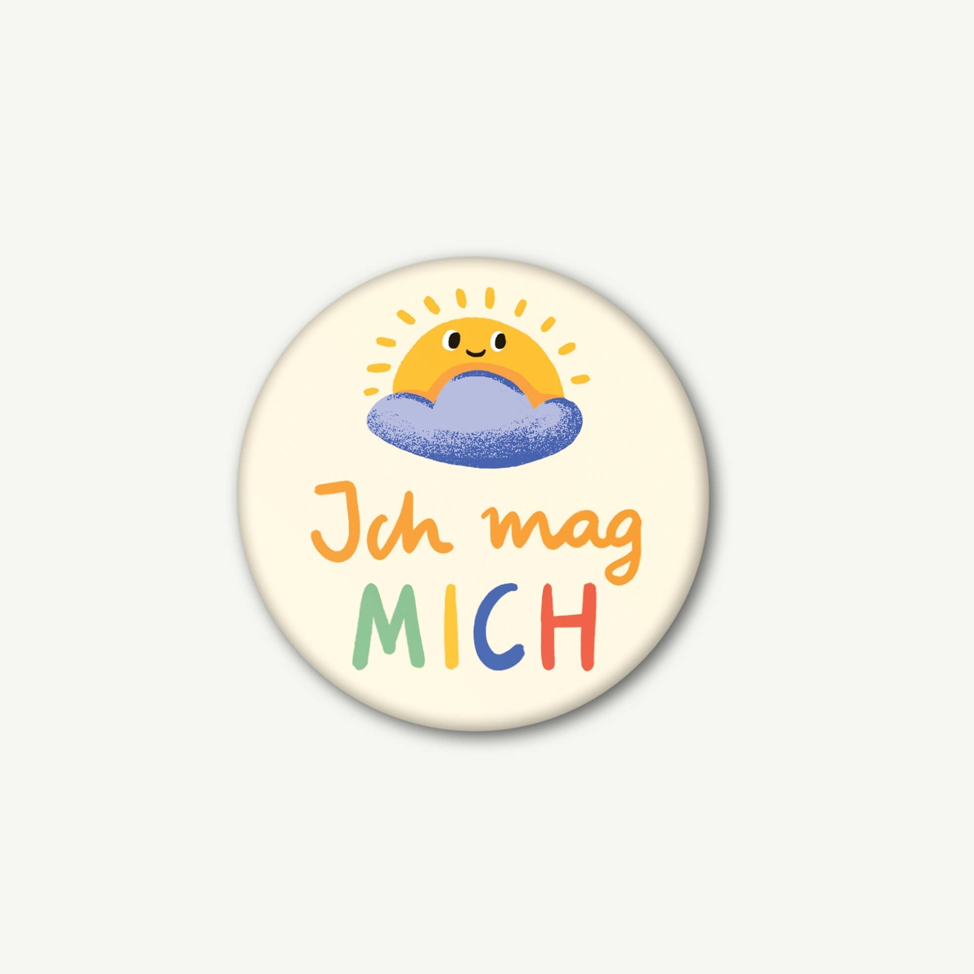Magnet Affirmation Ich mag mich 37 mm - Räuberkinder 1