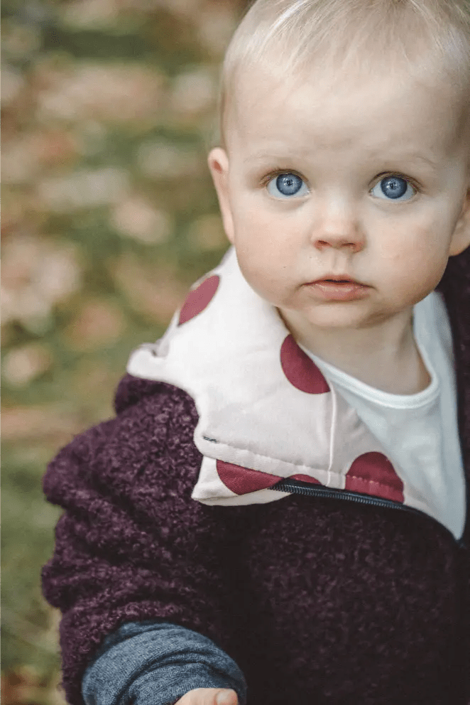 Matschkind Overall Kinder aus Teddyfell Bordeaux - Overall - Räuberkinder 3