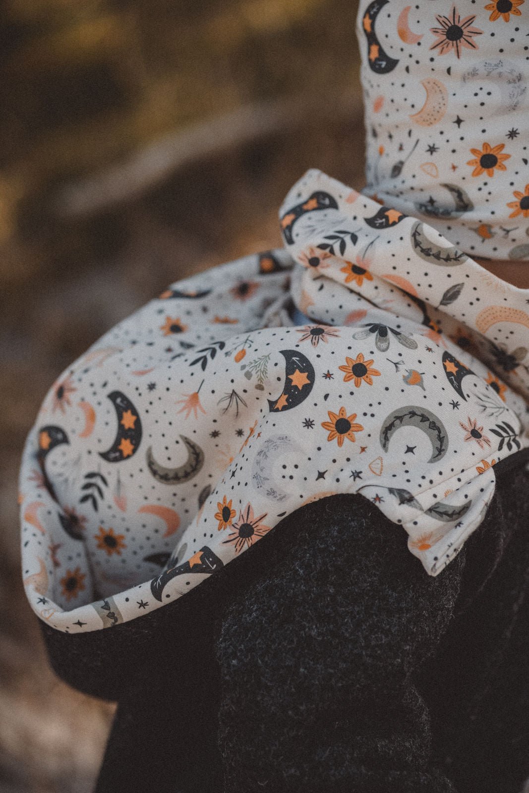 Matschkind Wollwalkoverall Anthrazit / Zaubermond - Räuberkinder