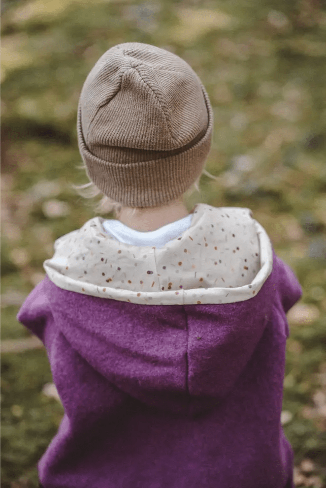 Matschkind Wollwalkoverall Kinder Beere mit Konfetti - Räuberkinder 7
