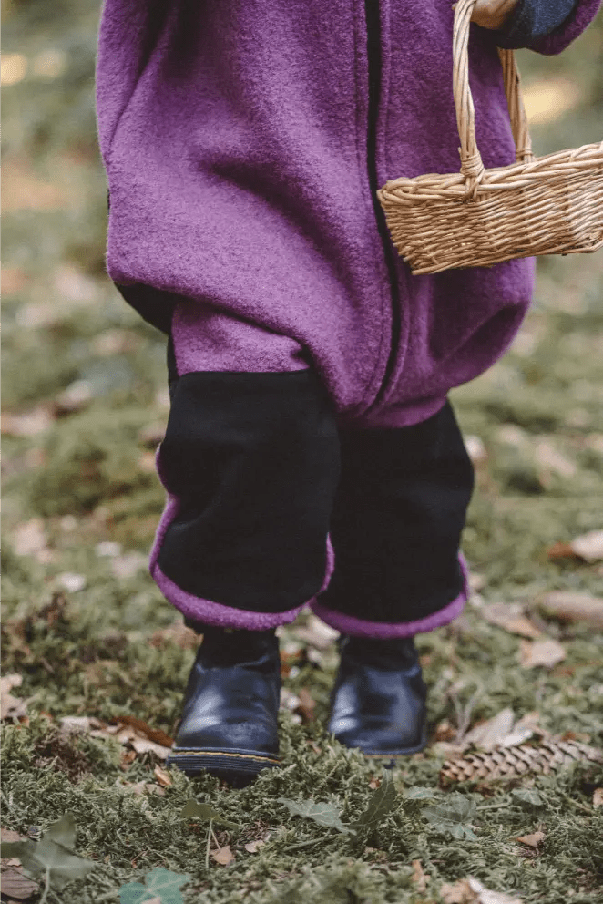 Matschkind Wollwalkoverall Kinder Beere mit Konfetti - Räuberkinder 6