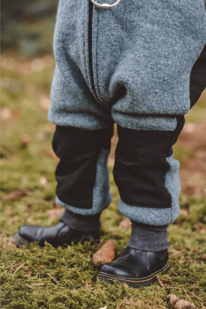 Matschkind Wollwalkoverall Kinder Mint mit Dinoparty - Overall - Räuberkinder 3