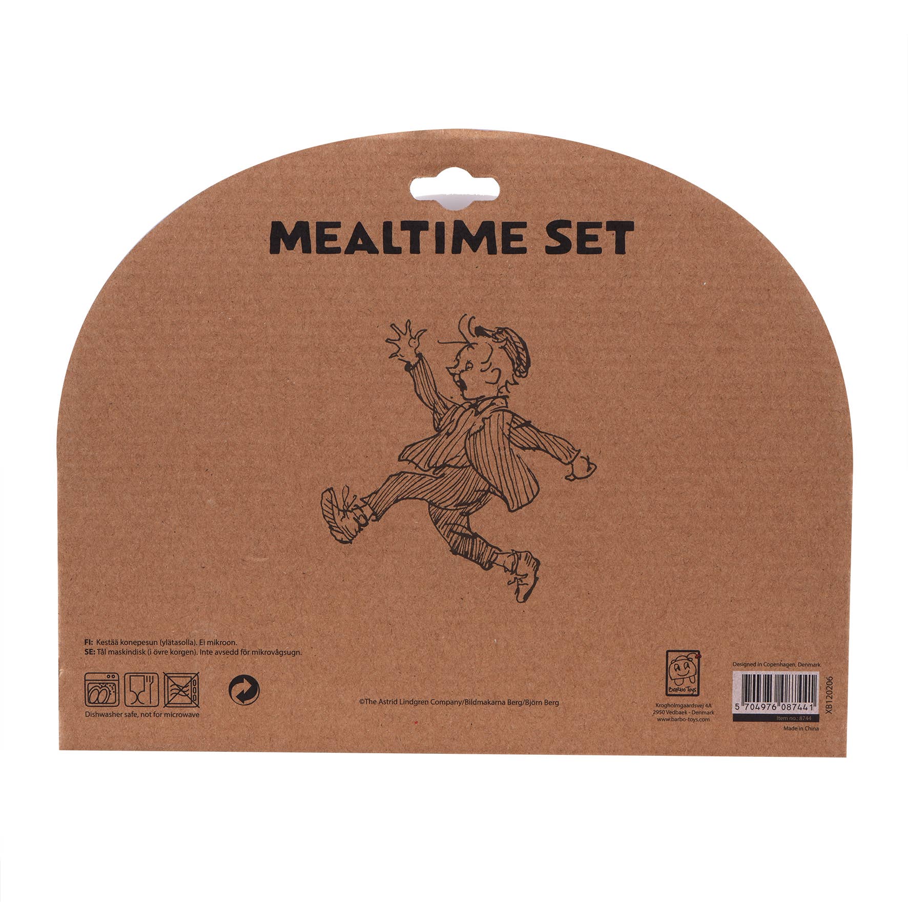 Michel aus Lönneberga 5 - tlg. Geschirr - Set - Räuberkinder