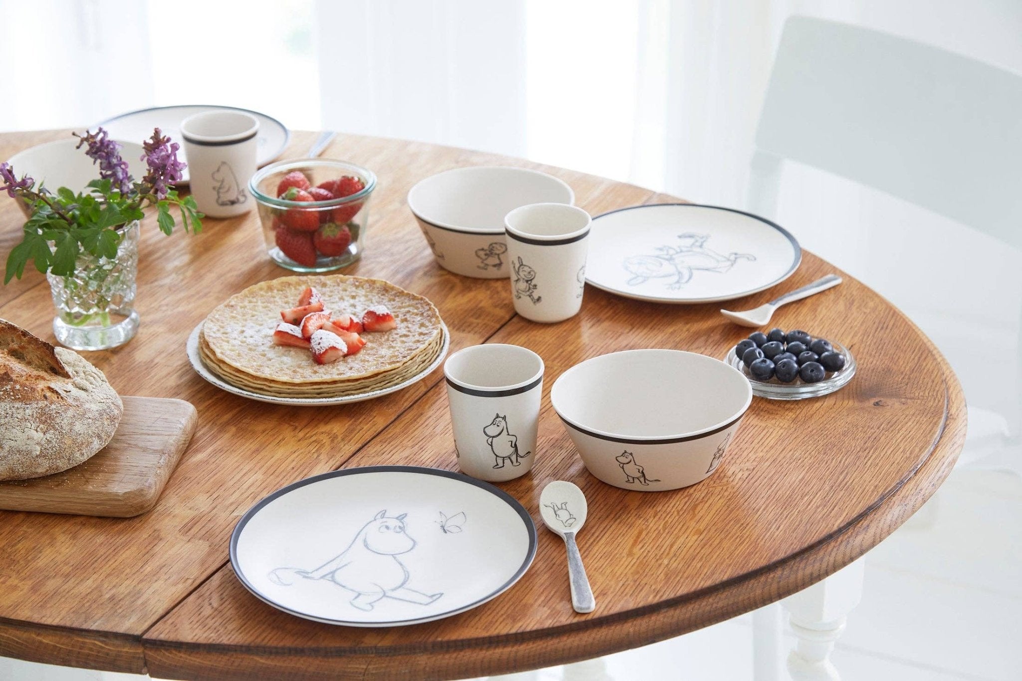 Moomin 5 - tlg. Geschirrset - Räuberkinder