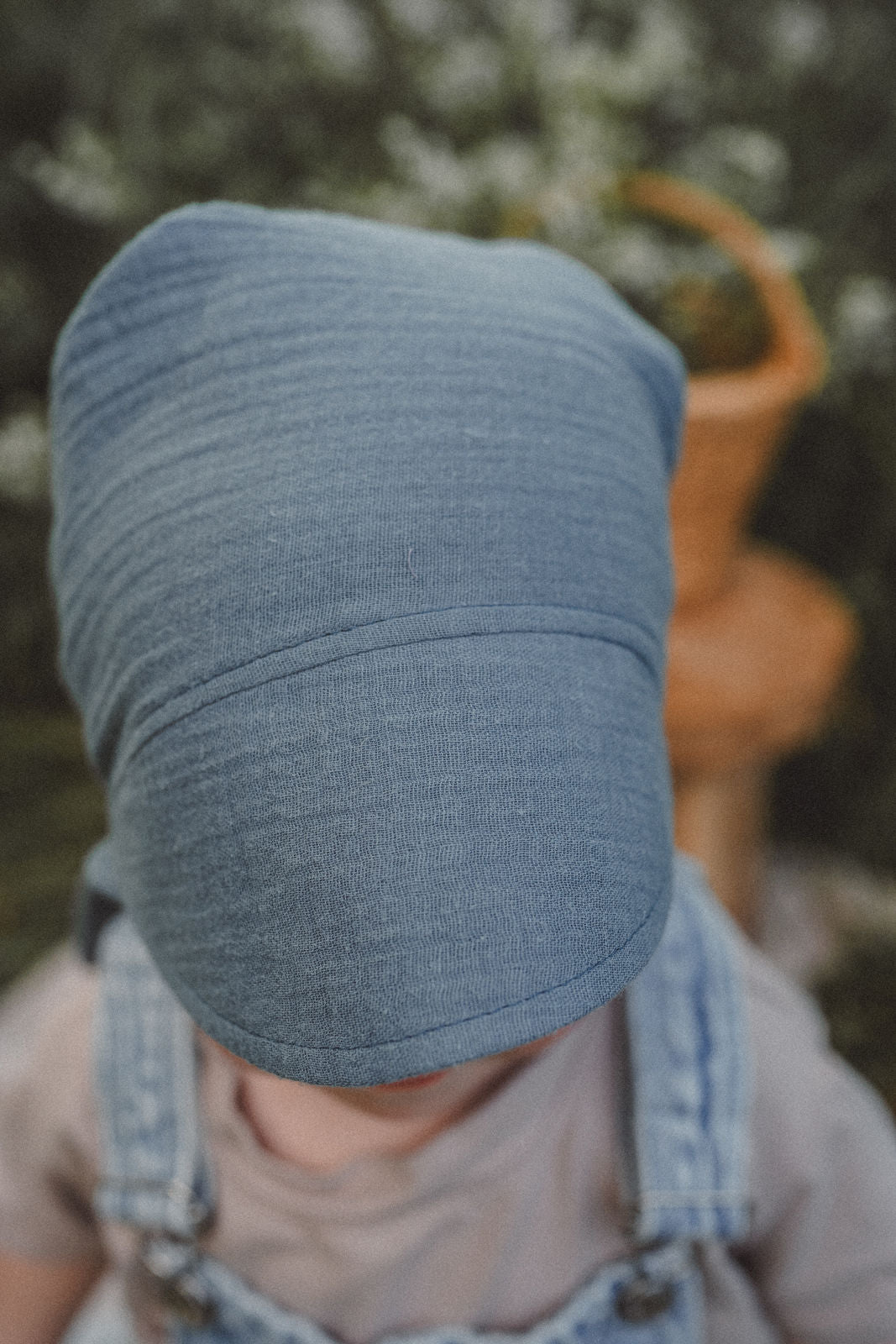 Musselin - Bandana mit XXL Nackenschutz - Räuberkinder