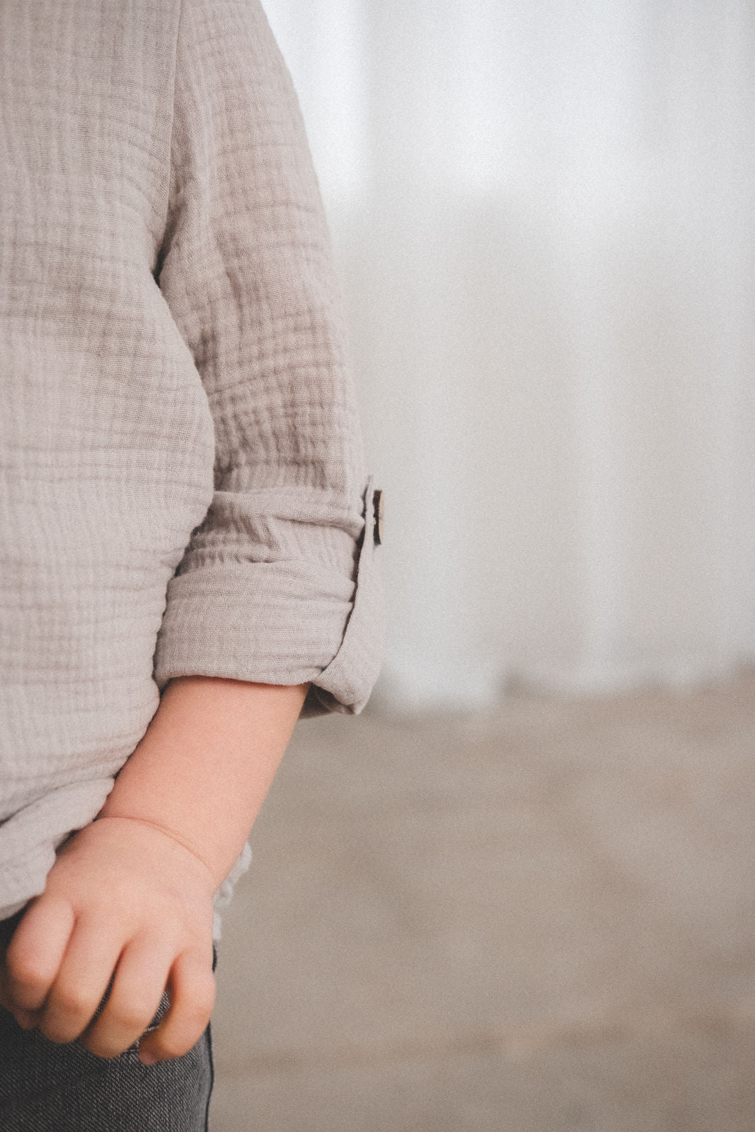 Musselinhemd Michel Beige - Räuberkinder