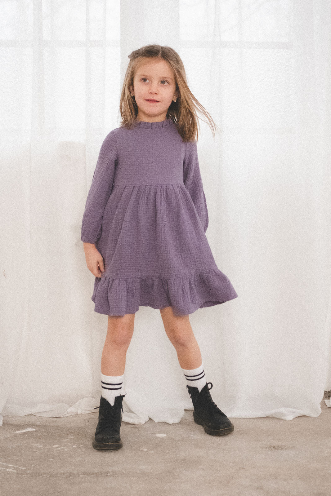 Musselinkleid Frida - Räuberkinder