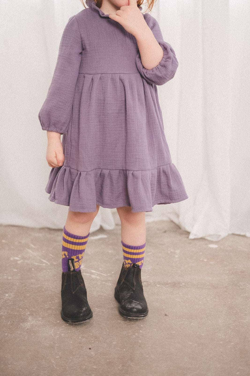 Musselinkleid Frida - Räuberkinder