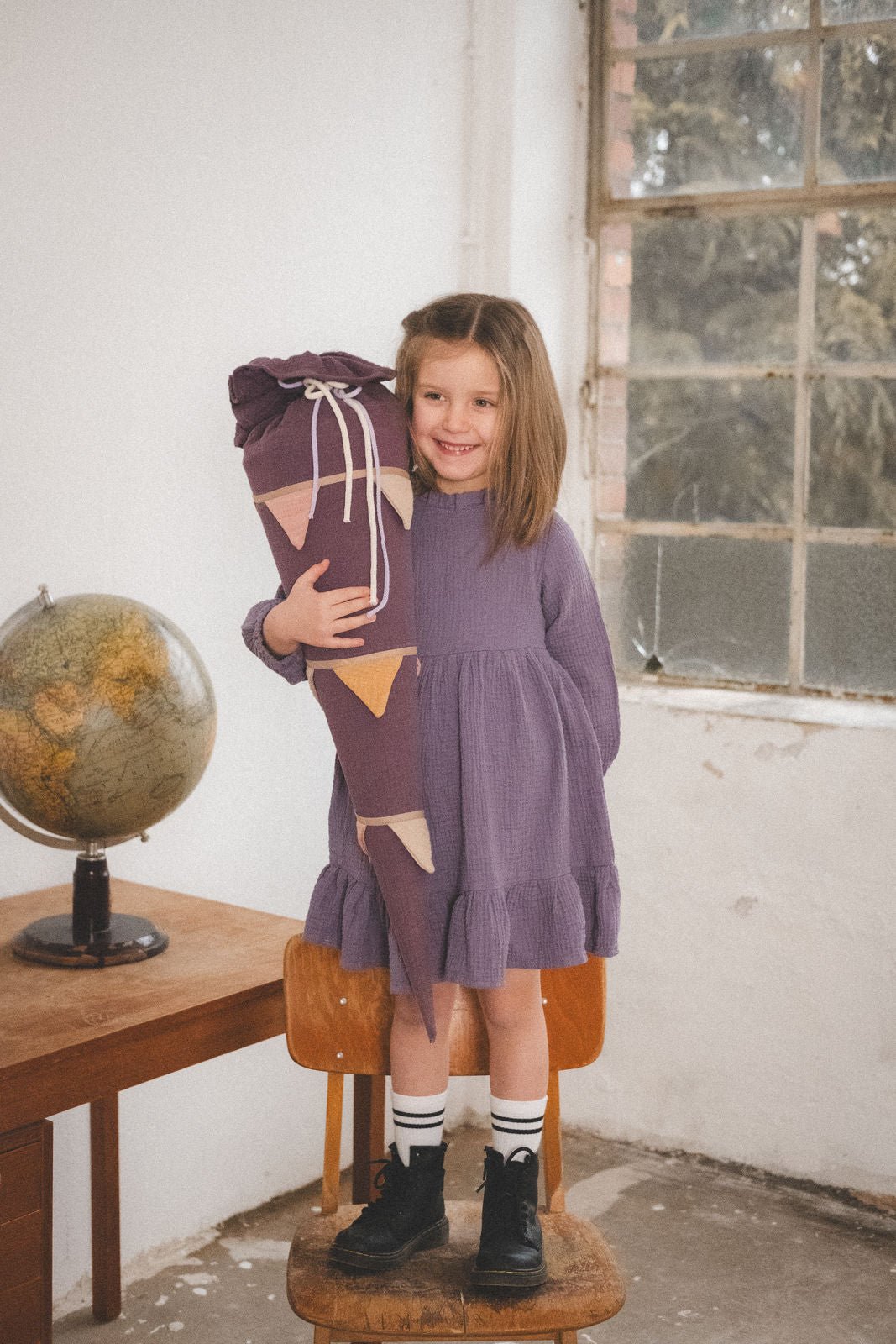 Musselinkleid Frida - Räuberkinder