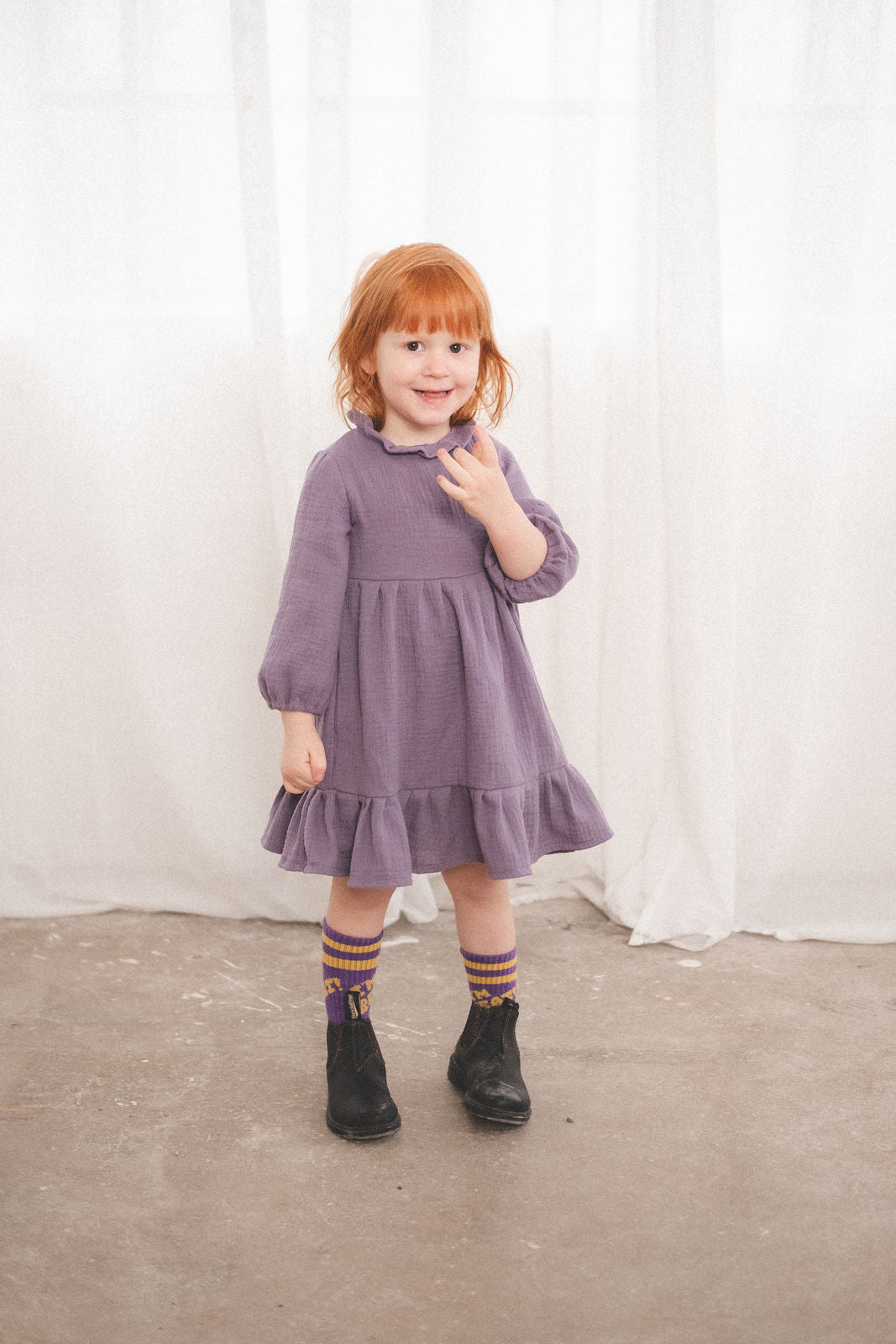 Musselinkleid Frida - Räuberkinder