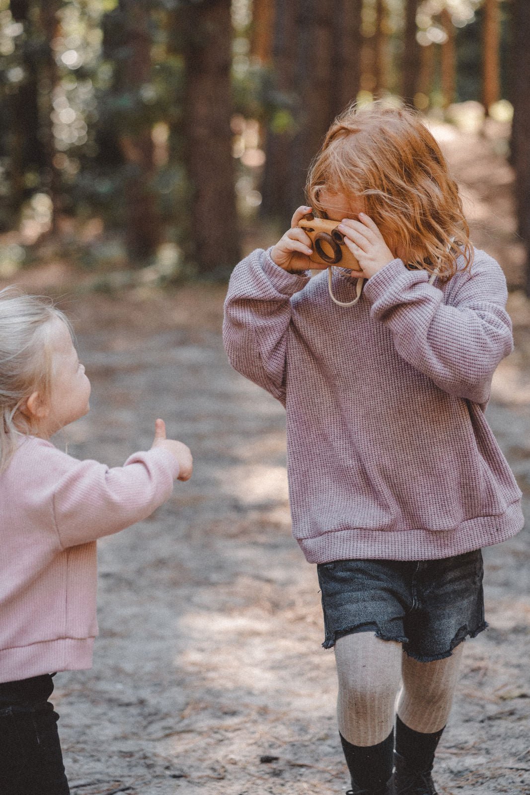 Oversize Shirt aus Strick - Räuberkinder