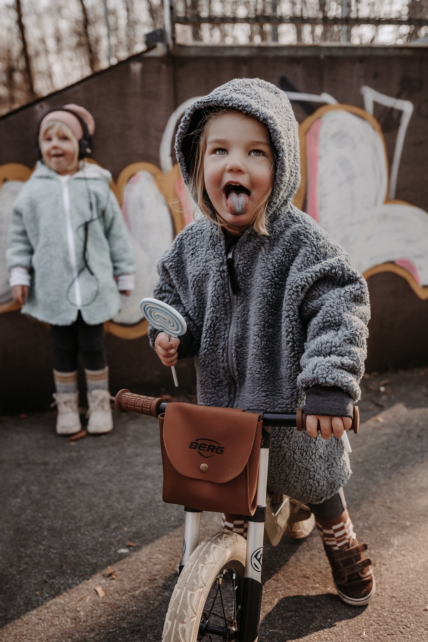 Oversizejacke Teddyfell Sand - Räuberkinder