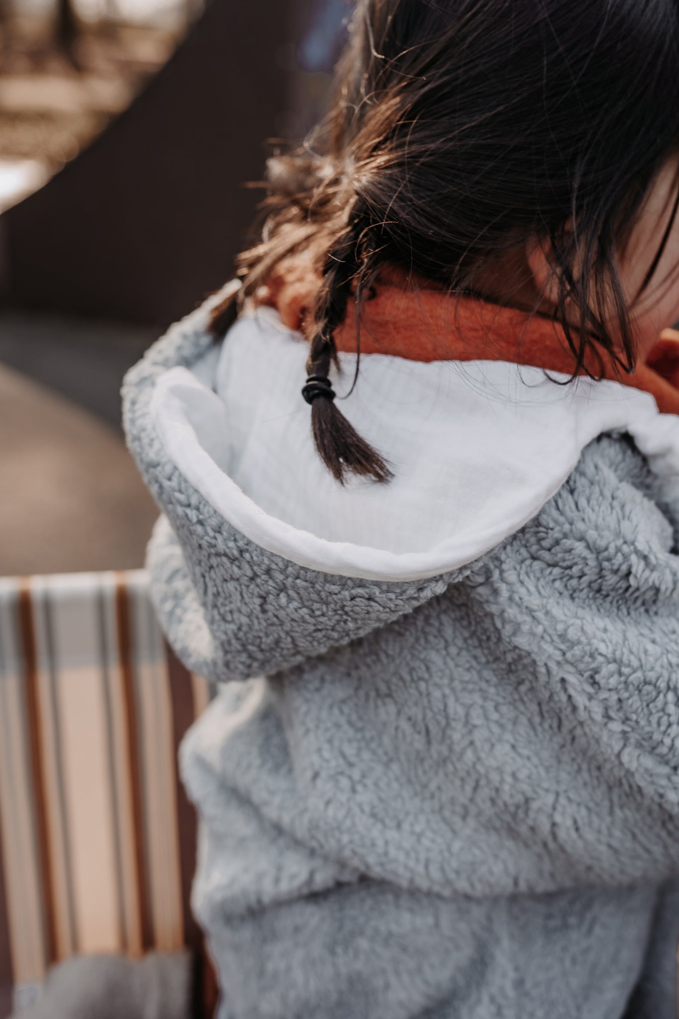 Oversizejacke Teddyfell Sand - Räuberkinder