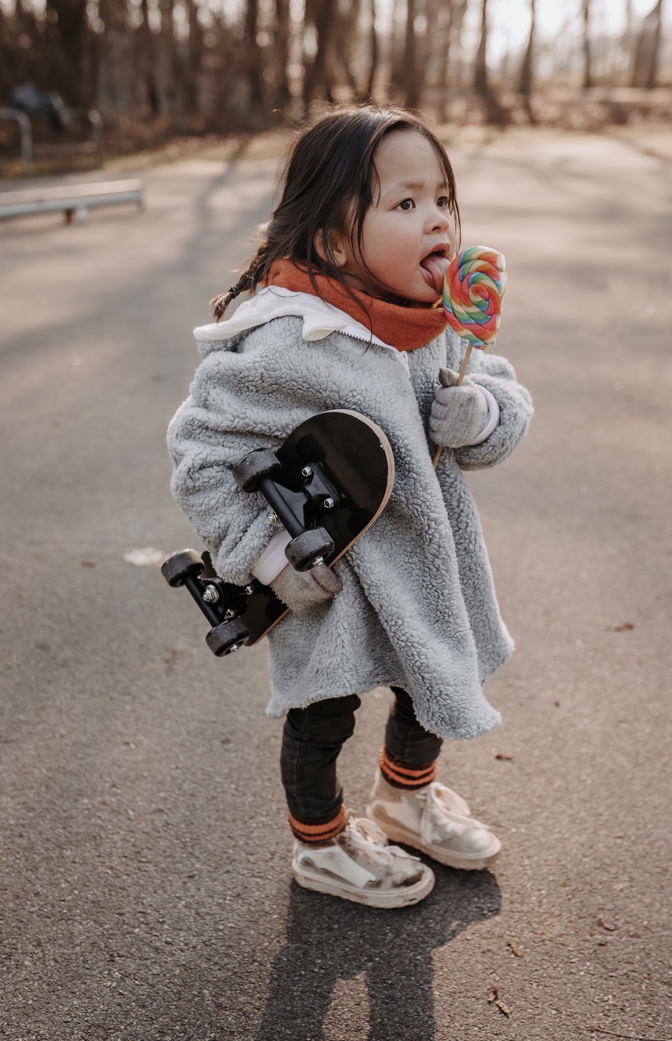 Oversizejacke Teddyfell Sand - Räuberkinder