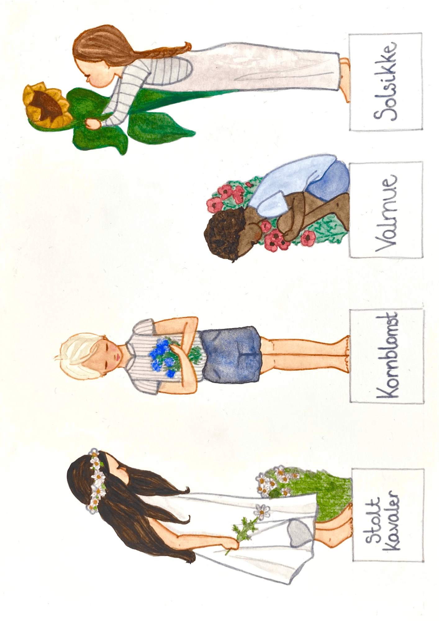 Pflanzset „Blumenkinder“ - Räuberkinder