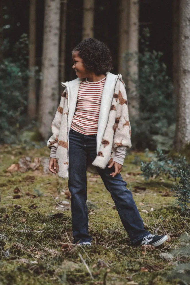 Teddyjacke Kinder Dackel